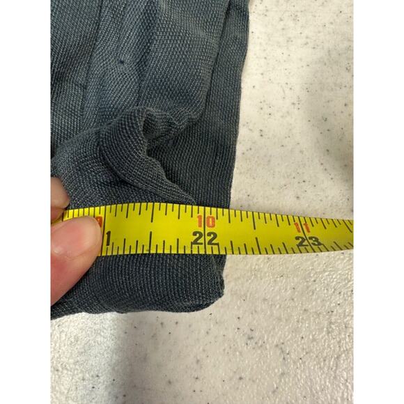 Aritzia Wilfred Tie Front Waist Linen Lyocell Blend Pants Olive Green Size 0 A21 - Picture 8 of 8